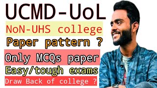 Ucmd Uol First Year Mbbs Paper Patternonly Mcqs Paper In Ucmdnon Uhs Collegeuol