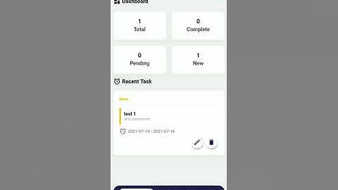 Flutter task management app with getx