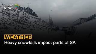 Heavy snowfalls impact parts of SA