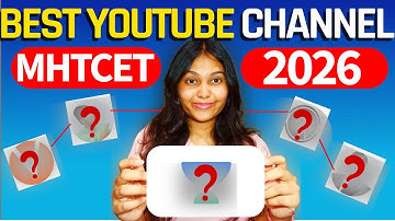 Best YouTube Channels to Score 99+ Percentile in MHT-CET 2026 #mhtcet2026 #mht cet2026