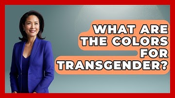 What Are The Colors For Transgender? - Gender Equality Network