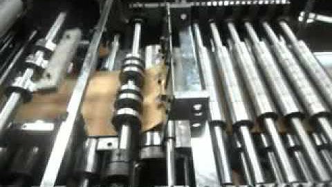 gusset envelope-envelope making machine