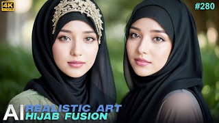Ai Art - Beauty European Hijaber - #Hijab #Lookbook #280
