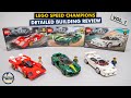 LEGO Speed Champions 2022 building reviews - Ferrari 512M, Lotus Evija & Lamborghini Countach