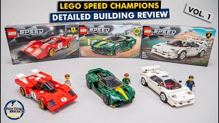 LEGO Speed Champions 2022 building reviews - Ferrari 512M, Lotus Evija & Lamborghini Countach screenshot 4