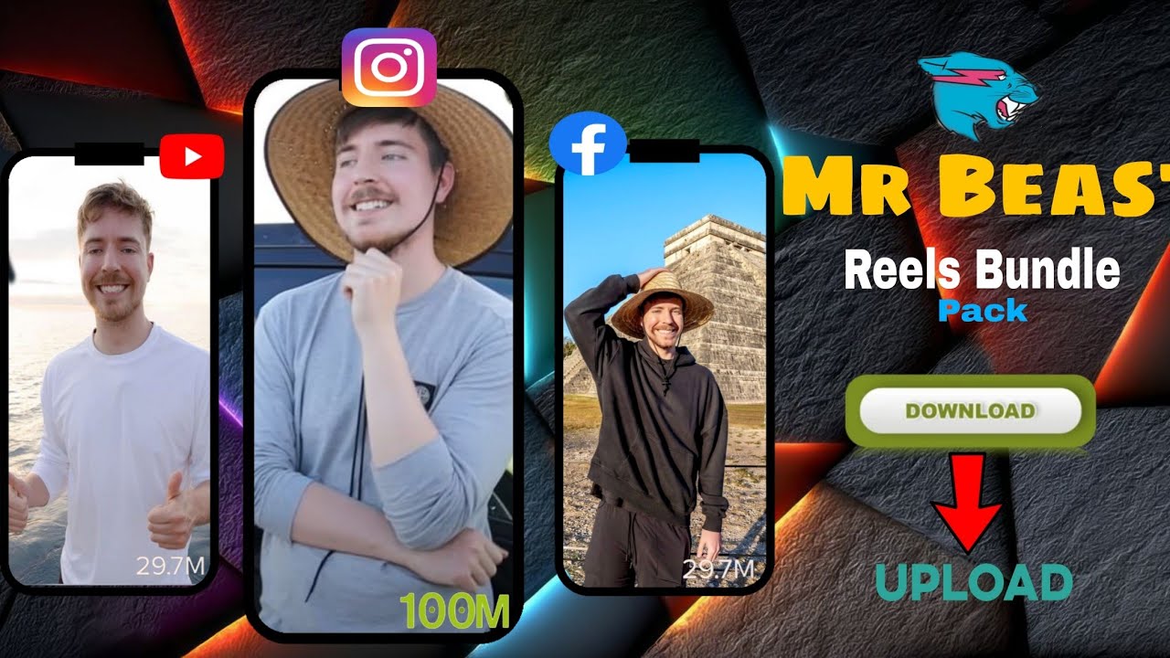 MrBeast Reels Bundle 2025 | Free Viral Shorts Download