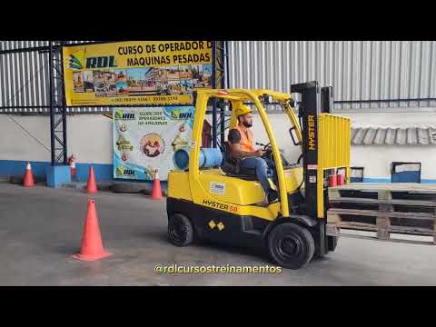 CURSO OPERADOR DE EMPILHADEIRA NR11 - AULA PRÁTICA EM MANAUS