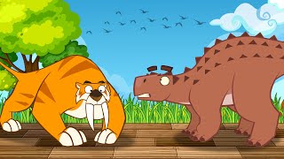 Dinosaure vs Dragon | Dinosaures Pour Les Enfants | Dessin Animé | Je Suis Un Dinosaure