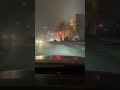 Таймлапс город в тумане | Шымкент | #зима #туман #jetourt2 #таймлапс #дорога #шымкент #ночь