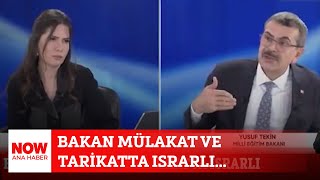 Bakan mülakat ve tarikatta ısrarlı... 25 Nisan 2024 Selçuk Tepeli ile NOW Ana Haber