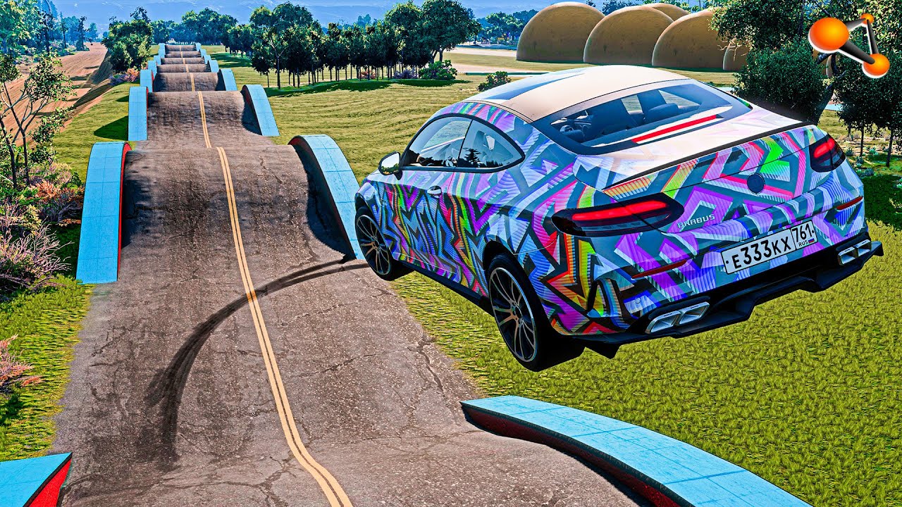 Vehicles VS Wave Road #12 - BeamNG drive