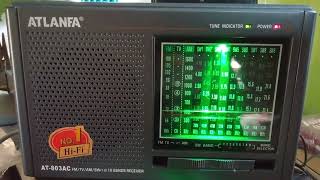Приëм радиолюбителей на ATLANFA AT-803AC (3)