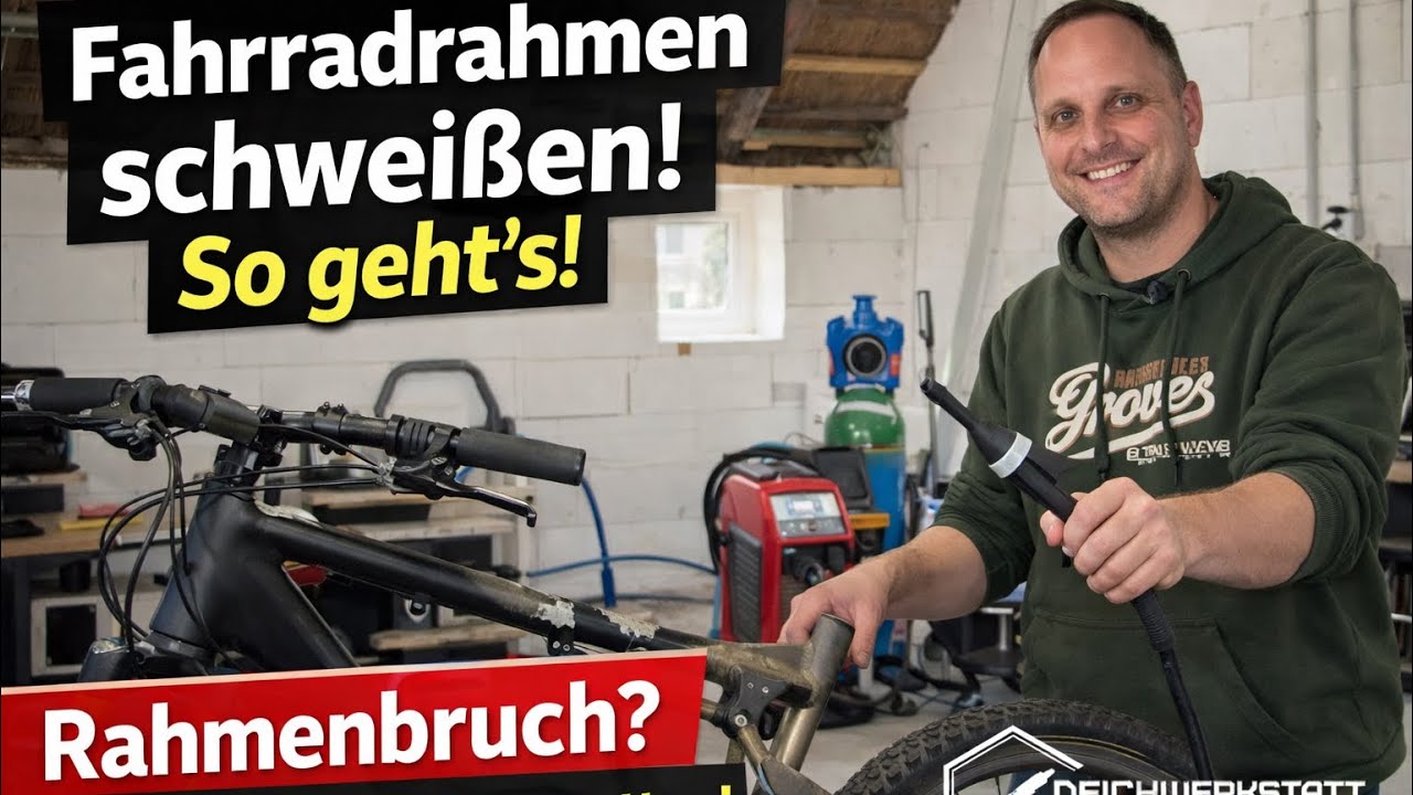 Rahmenbruch? So rettest du dein Bike mit WIG-Schweien!