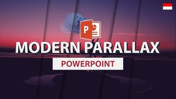 Membuat ANIMASI OPENING KEREN di PowerPoint 💎💎 - PARALLAX Effect 2019