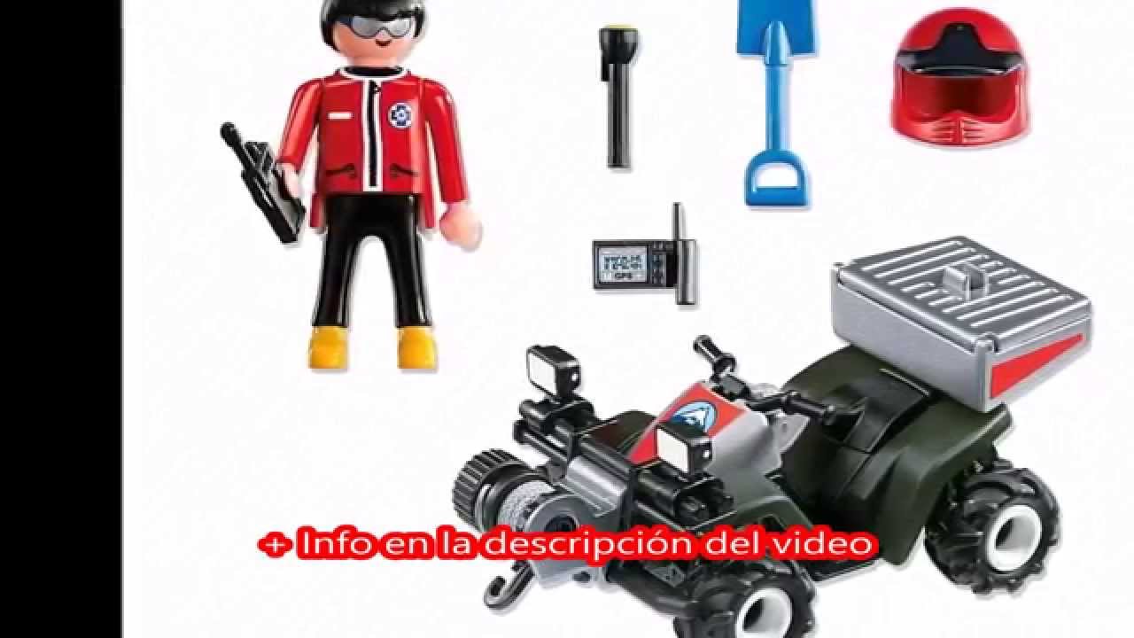 playmobil quad rescate