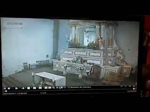 Iglesia de  Totolapan Morelos Durante el sismo 19/09/2017
