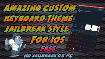 GET CUSTOM COLOR CHANGING KEYBOARD ON iOS / HOW TO CHANGE KEYBOARDS / BEST KEYBOARD FOR iOS DEVICES