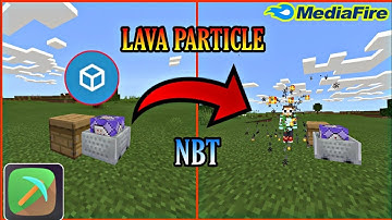 Minecraft Lava Particle NBT For MCPE Toolbox...