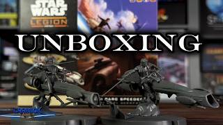 Jedi BARC Speeders!   Anakin and Obi Wan on Speeders!  Star Wars Legion!