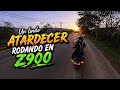 Lindo atardecer sobre una z900 🔥#motorcycle #jcobiker #insta360x5 #adrenalina
