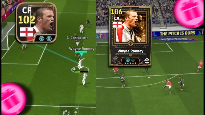 😍 WAYNE ROONEY GRÁTIS 🎁 PRESENTE DA KONAMI ESTREOU NO MEU TIME DO  EFOOTBALL 2025 MOBILE 🎉
