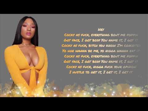 Megan Thee Stallion - Cocky Af ( Lyrics )