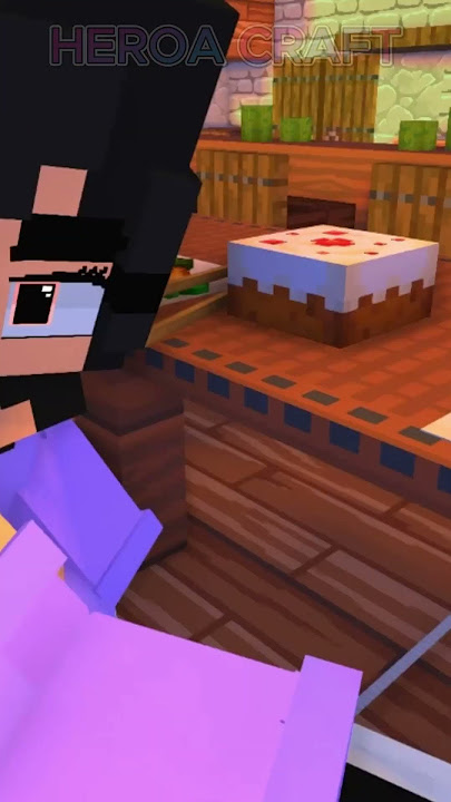 when aphmau put too much make up aaron touch them to prank #shorts