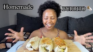 Lets Eat Burrito South African Mukbang