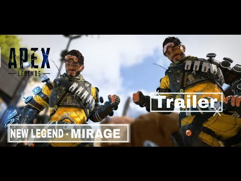 Apex legends - new legend MIRAGE trailer, abilities, ultimate