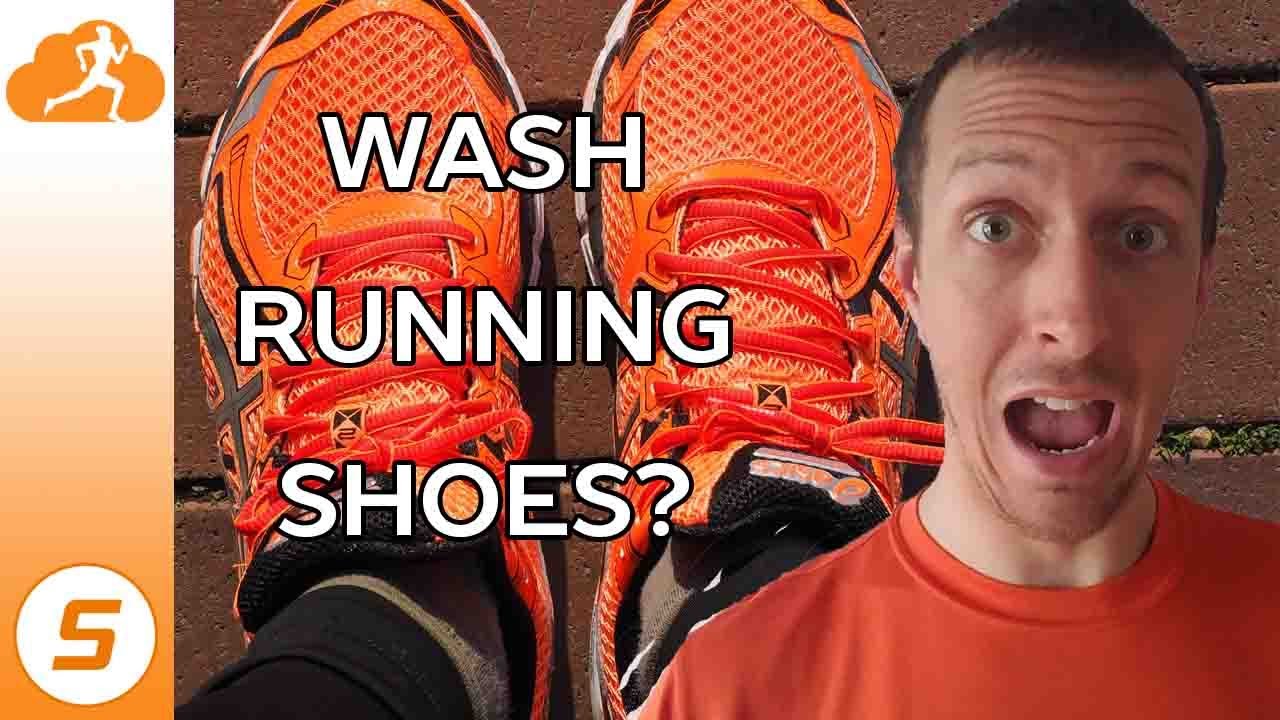 Should you wash your running shoes? - YouTube