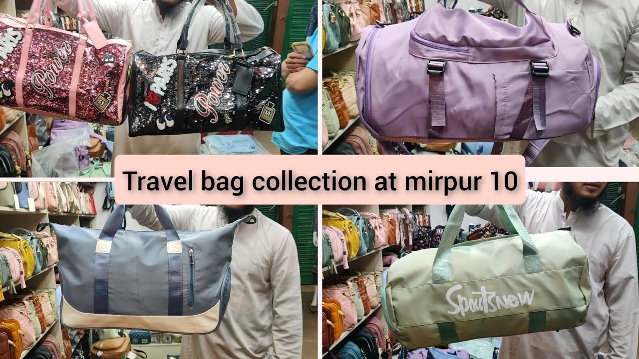 Travel bag collection at mirpur 10/Travel bag price in Bangladesh YouTube