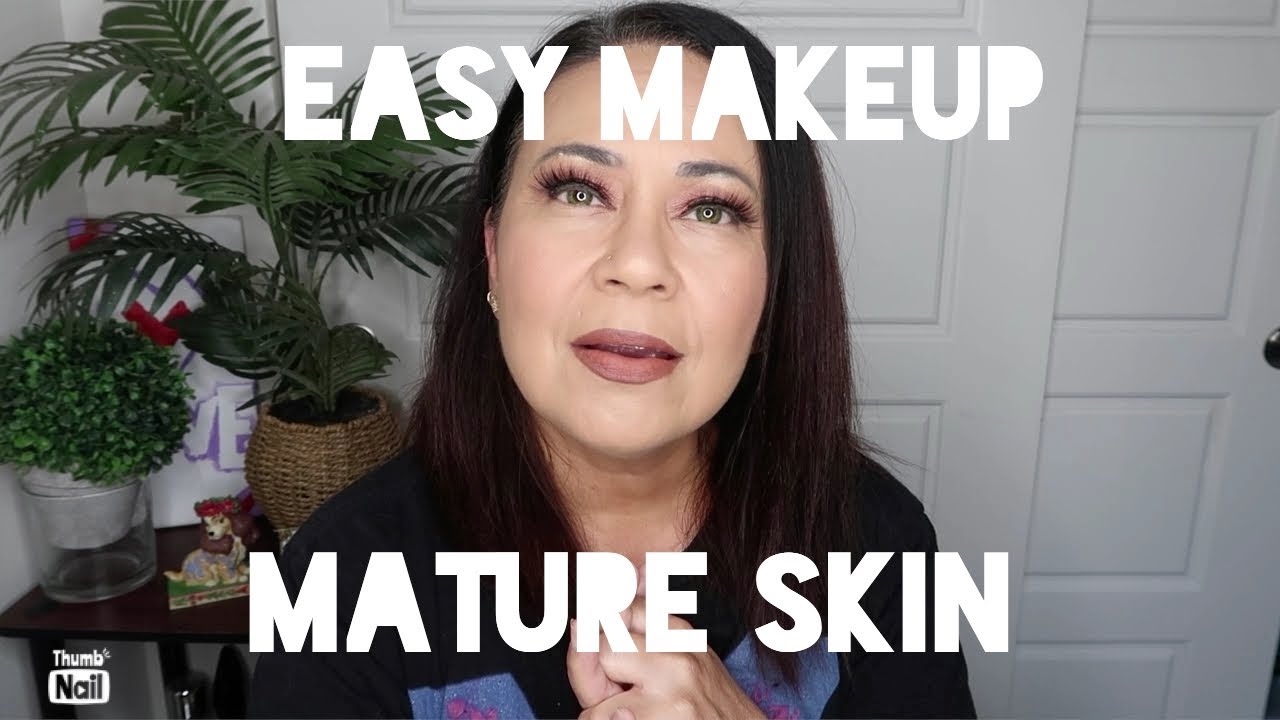 Easy Makeup for Mature Skin Over 50 | Soft Youthful Glow