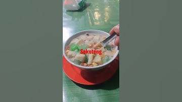 sekoteng, minuman penghangat badan yang terbuat dari jahe merah asli