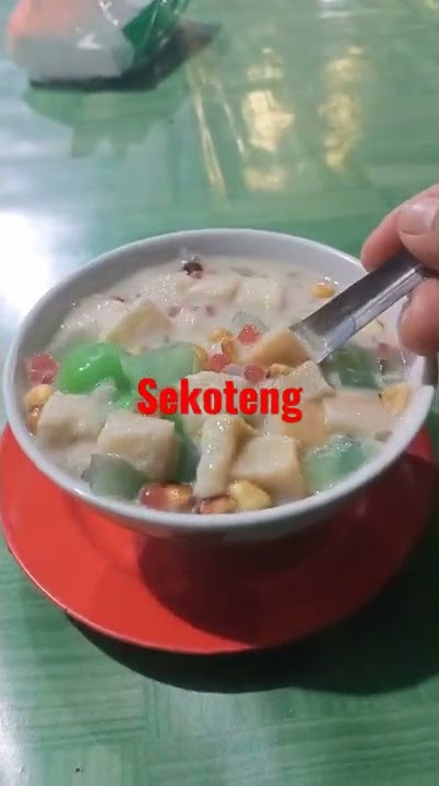 sekoteng, minuman penghangat badan yang terbuat dari jahe merah asli