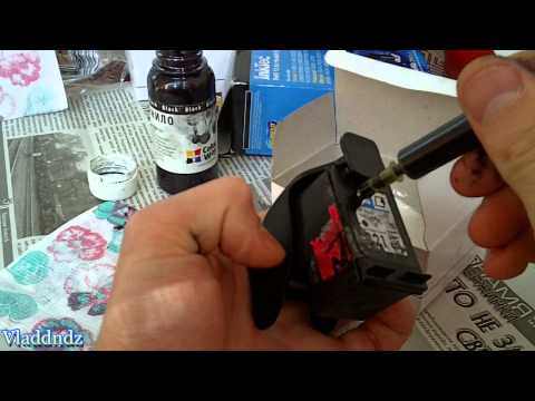 Заправка картриджа HP 121