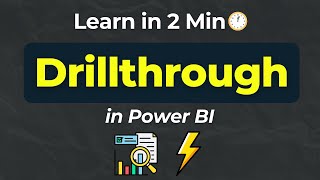 how to set up a drillthrough in power bi