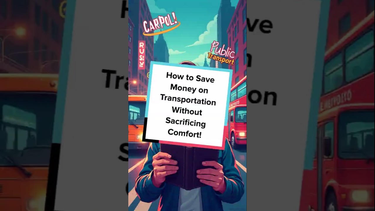 How to Save Money on Transportation Without Sacrificing Comfort!