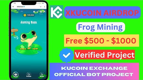 XKUCOIN FROG MINING | Kucoin Exchange Official Bot project | Telegram New Mining bot