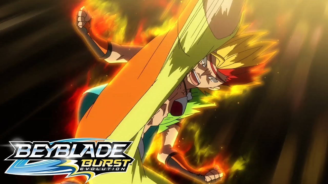 BEYBLADE BURST EVOLUTION Episódio 14: Ataque! Maximus Garuda!