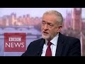 Jeremy Corbyn: I'm not going anywhere, I'm enjoying every moment - BBC News