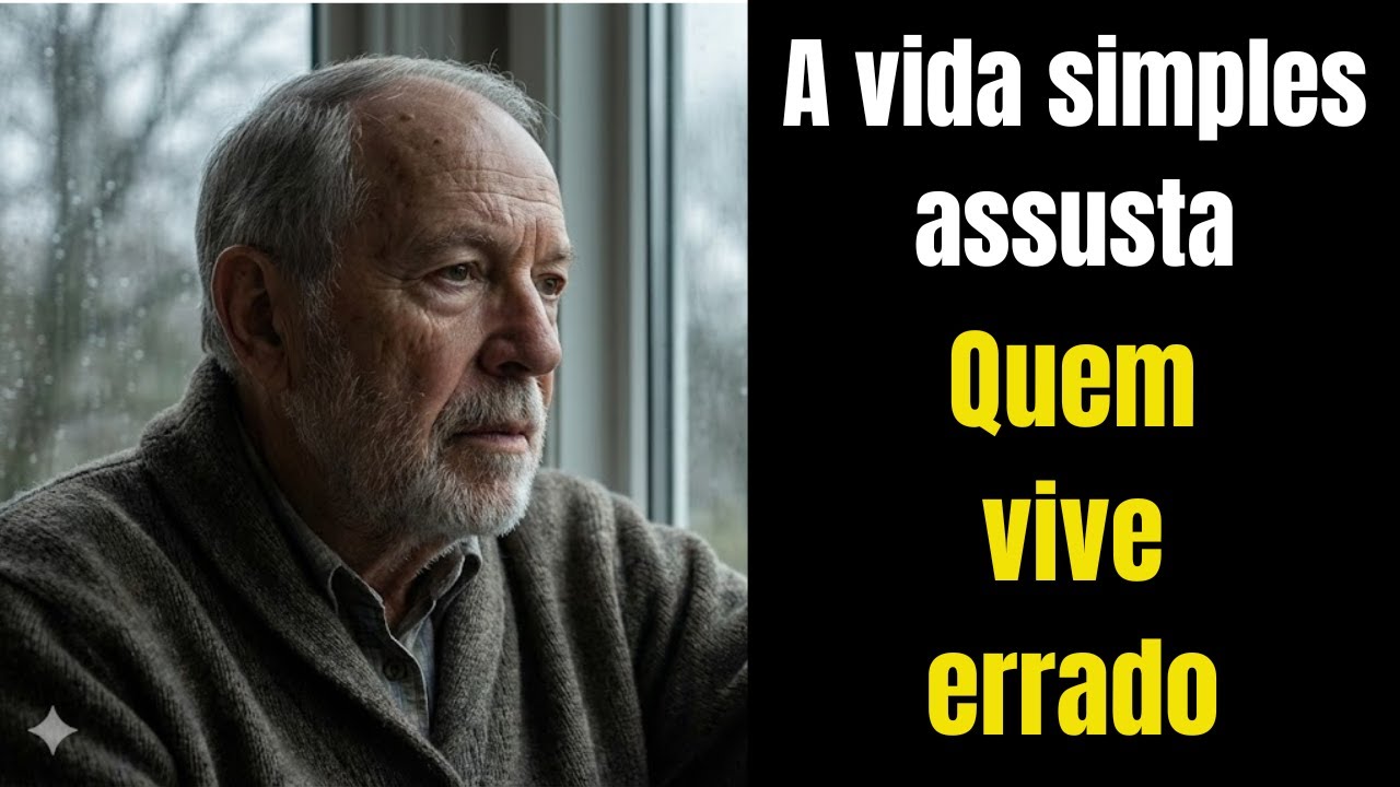 A vida simples assusta quem vive errado!  