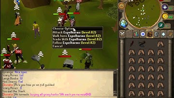 Deadlypkers pking! Ansi98 pure Pking TRAILER! (dragon scimitar , dragon dagger , rune crossbow)