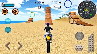 Jogo de Moto - Manobras de Moto na Praia #2 (Bike Games) screenshot 3