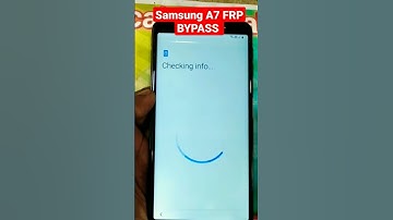 Samsung A7 FRP BYPASS #shorts  #frp