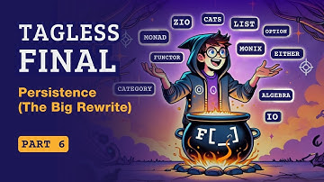 Tagless Final - Part 6 - persistence (The Big Rewrite)