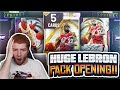 Huge PRIME LEBRON JAMES Pack Opening!! So Many GALAXY Opal PULLS!! (NBA 2K20 MyTeam)