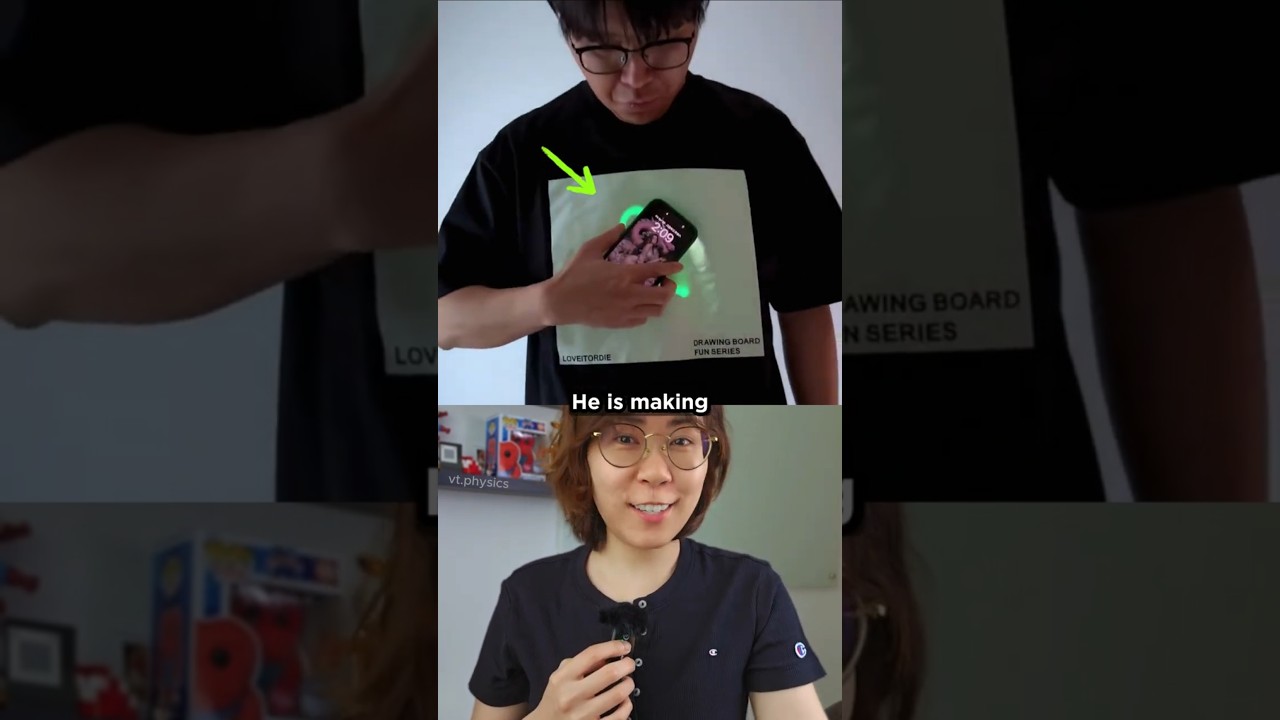 How Does This T-Shirt Glow Using Just a Phone?