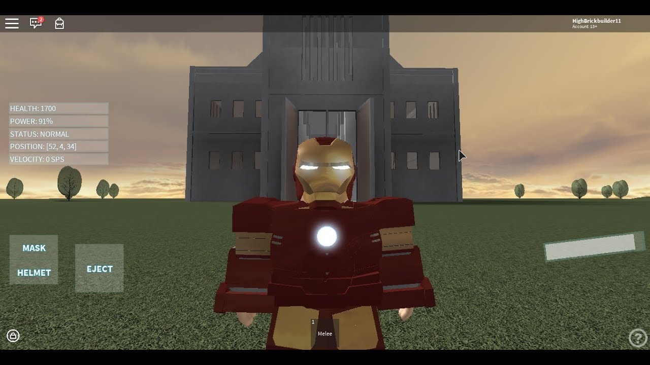 Playing With Iron Man Mk 3 Roblox Iron Man Scripting Youtube - iron man scripting roblox