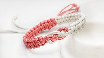 Macrame Bracelet Tutorial | Infinity Shape with Josephine Knot | Macramemufa