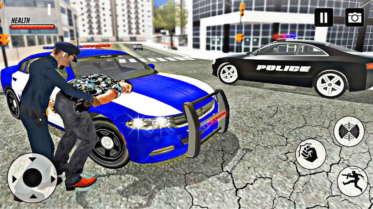 City Cop Chase Adventure 3D - Real Police Car Driving Multi-Storey - Android GamePlay #1